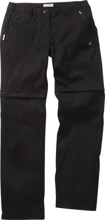 Craghoppers Outdoor Dames/dames Kiwi Pro Cabrio Broek (Zwart)