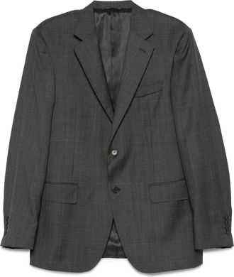 Canali Geruit pak - Grijs