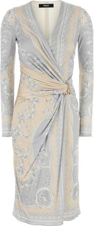 Versace Printed Viscose Dress