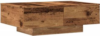 vidaXL Coffee Table Old Wood 90x60x31 cm Engineered Wood Vidaxl