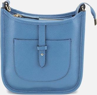 Elie Beaumont Womens Messenger Womens Handbag - Blue - Size: ONE size