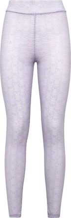Philipp Plein Tulle Leggings Monogram - Dames - Leggings - Paars - XS - Tule - Broeken