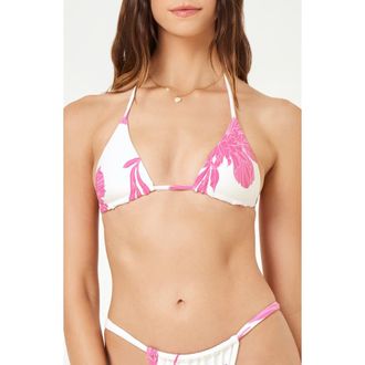 L*Space Sofia Triangle Bikini Top in Le Botanique at Nordstrom Rack, Size X-Large