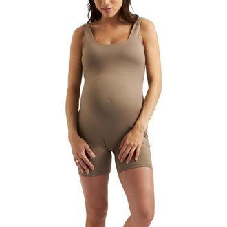 Ripe Luxe Knit Short Body Suit in Mocha at Nordstrom, Size X-Small Au