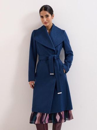 Phase Eight Nicci Belted Coat in Blue at Nordstrom, Size 10