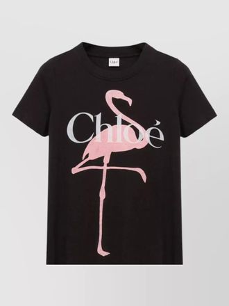Chlo&eacute; logo t-shirt