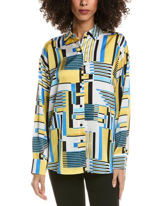 Karl Lagerfeld Karl Lagerfeld Oversize Utility Blouse
