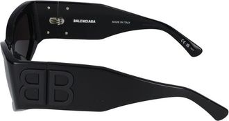 Balenciaga Womens Bb0321s Sunglasses Black Acetate