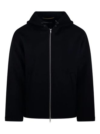 Department Five zip-up hooded jacket - Black