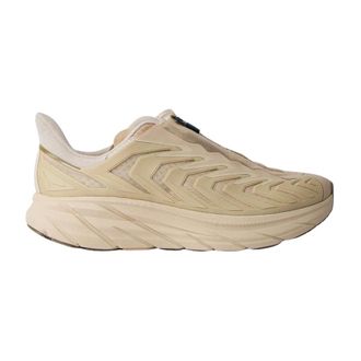 Hoka One One Running Shoes, female, Beige, Size: 10 US Project Clifton Sneakers