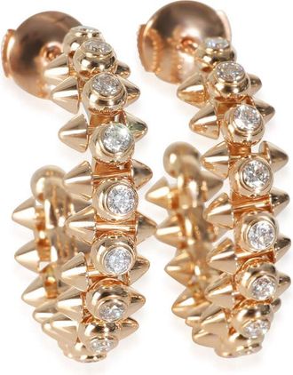 Cartier Pre-Owned Cartier Rose Gold Diamond Clash de Cartier Earrings