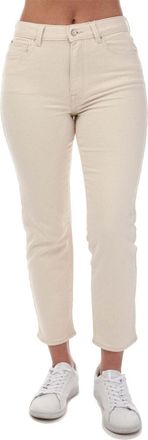Levi's Stretchjeans met hoge taille voor dames (Gebroken wit)