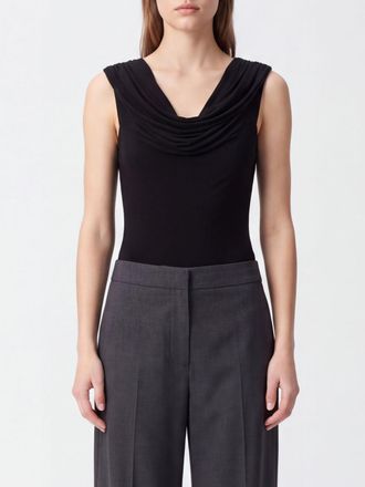 Norma Kamali Body drappeggiato a spalle scoperte in jersey con scollo a U