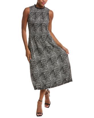 Velvet Velvet By Graham & Spencer Katherine Flower Midi Dress