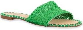 Shushop Dixie Slide Sandal in Green at Nordstrom Rack, Size 8.5