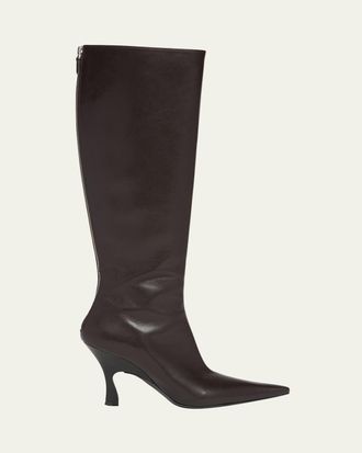 Stella McCartney Elsa Vegan Leather Knee Boots