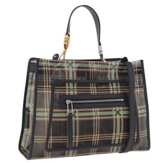 Fendi Pre-owned Mesh Hand Bag - Dames - Vintage Handtas - Veelkleurig - ONE Size - Leer - Vintage
