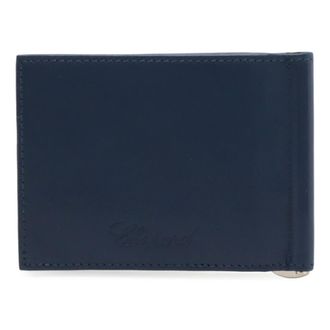 Chopard Leather Bifold Wallet Navy