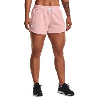 Under Armour Womens Fleece Short - Retro Pink - 14 (L)