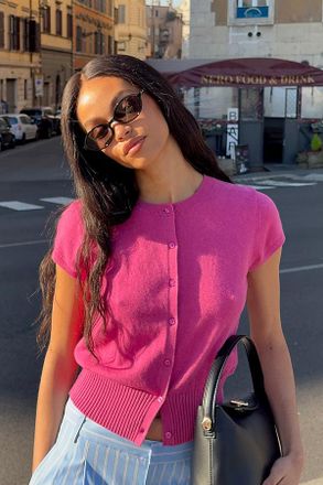 Maeve Coco Cotton Cashmere Cardigan by Maeve