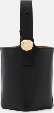 Loewe Pebble Mini leather bucket bag