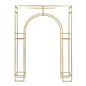 OEM Arco De Boda, Acero Al Carbono Duradero, Dise&ntilde;o Independiente, Dorado, M