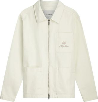 Filling Pieces Worker Jacket - Heren - Zomerjassen - Beige - M - Katoen - Jassen