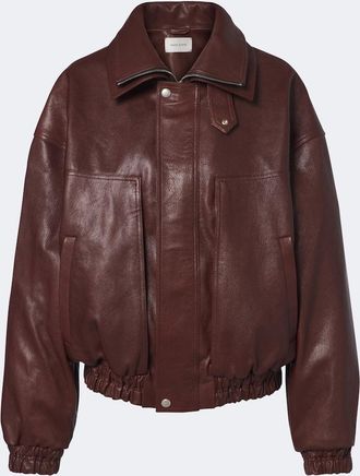 Magda Butrym Leather blouson jacket