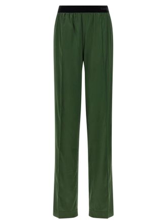 Tom Ford Green Silk pants