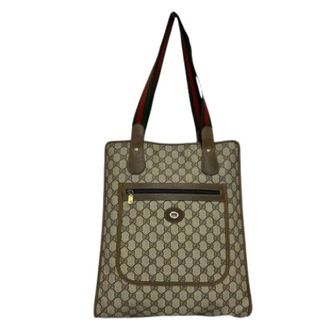 Gucci Borsa tote Pre-owned in tela vintage - - Pre-owned - Donna - Beige - ONE SIZE