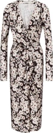 Philosophy di Lorenzo Serafini Midi Jurken - Dames - Casual kleedjes - Bruin - S - Kleedjes
