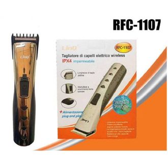 Trade Shop Trade Shop - Rasoio Elettrico Taglia Capelli Regola Barba Impermeabile Ricaricabile Rfc-1107