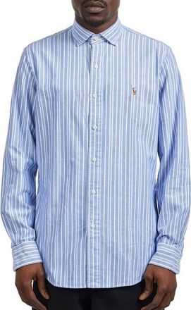 Polo Ralph Lauren Striped Classic Oxford Shirt, Size Small