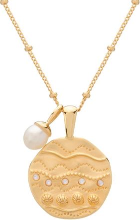 Murkani Ocean Dreamer Pendant Necklace in Yellow Gold at Nordstrom