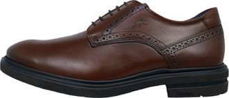 La Valenciana Shoes for Men Made of Leather Fluchos F0630 Brown, Chestnut, 9.5 UK