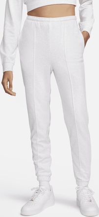 Nike Womens Nike Sportswear Chill Terry Slim High-Waisted French Terry Sweatpants in Brown | FN2434-051