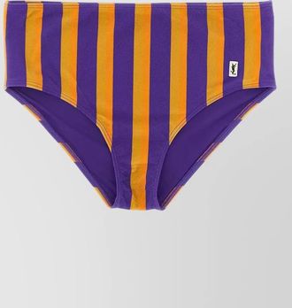 Saint Laurent bikini briefs striped design elastic waistband