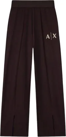 A|X Armani Exchange Broeken, Dames, Zwart, S, Wide Broeken