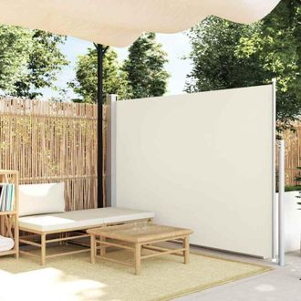 vidaXL Toldo Lateral Retr&aacute;ctil De Jard&iacute;n Color Crema 170x300 Cm Vidaxl