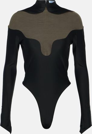 MUGLER Cutout bodysuit