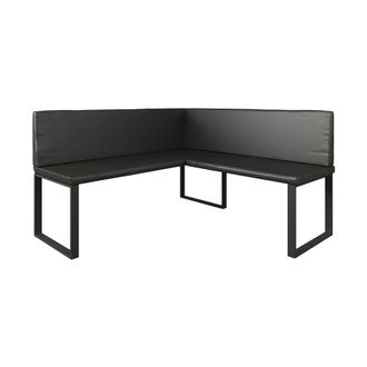 Vicco Banco De Comedor Ravon, Negro, 150 X 150 Cm, Vicco
