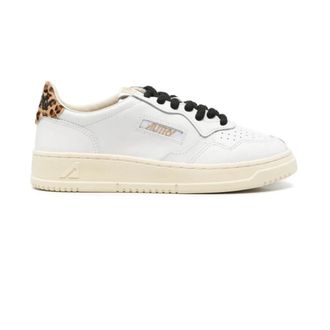Autry Medalist Low Sneakers - Dames - Sneakers - Bruin - 36 EU - Katoen - Schoenen