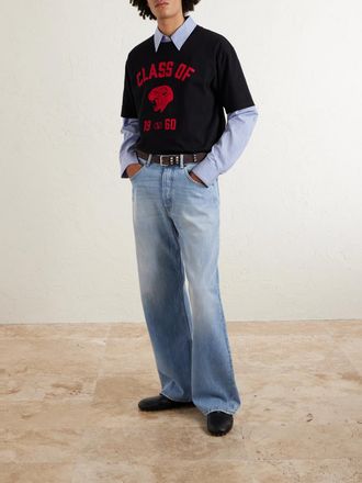 Valentino Garavani Logo-Print Cotton-Jersey T-Shirt