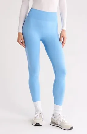 Halfdays Sophia Rib High Waist Legging in Forget Me Not at Nordstrom Rack, Size X-Small