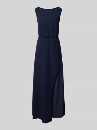 Vera Mont Abendkleid mit U-Boot-Ausschnitt in Marine, Gr&ouml;&szlig;e 40