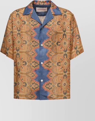 Valentino Garavani printed linen shirt