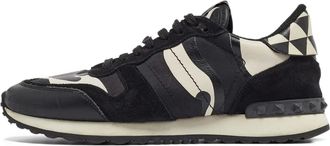 Valentino Garavani Sneakers con stampa camouflage - Nero