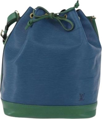 Louis Vuitton Pre-owned Bucket Bags, female, Blue, Size: ONE SIZE Pre-owned Vintage Bucket Bag