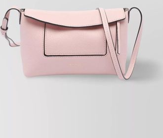 Wandler textured shoulder bag adjustable strap