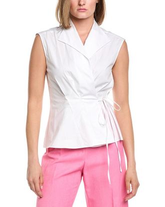 Carolina Herrera Wrap Top